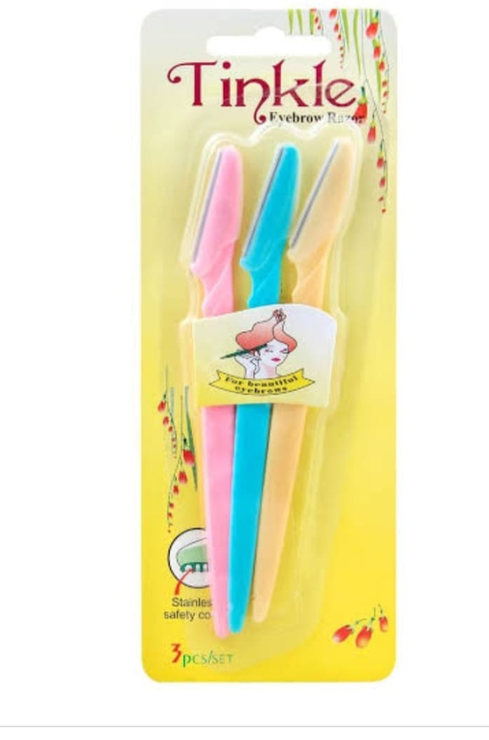 Tinkle facial razors pack of 3 razors