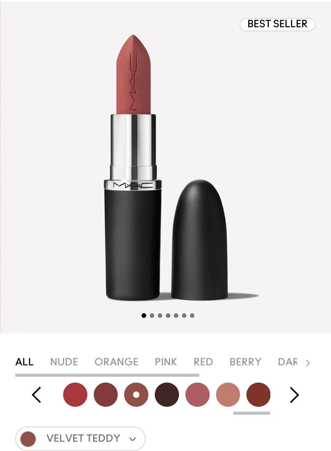 Mac lipsticks full size