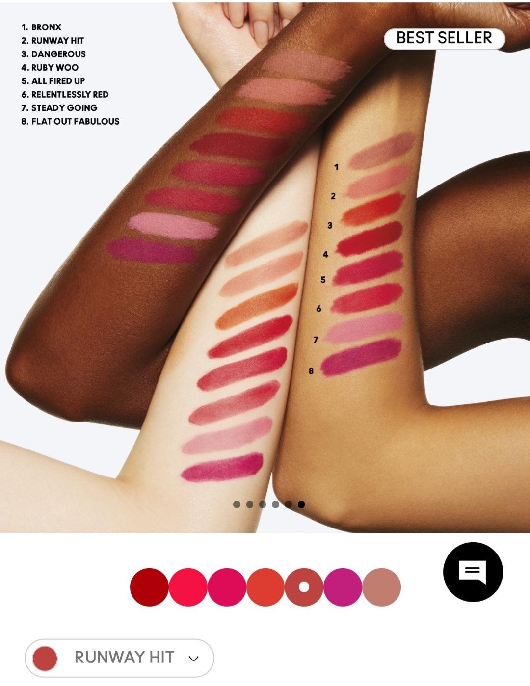 Mac lipsticks full size