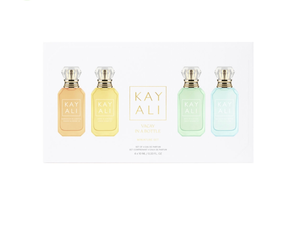 Kayali vacay in a bottle miniature set