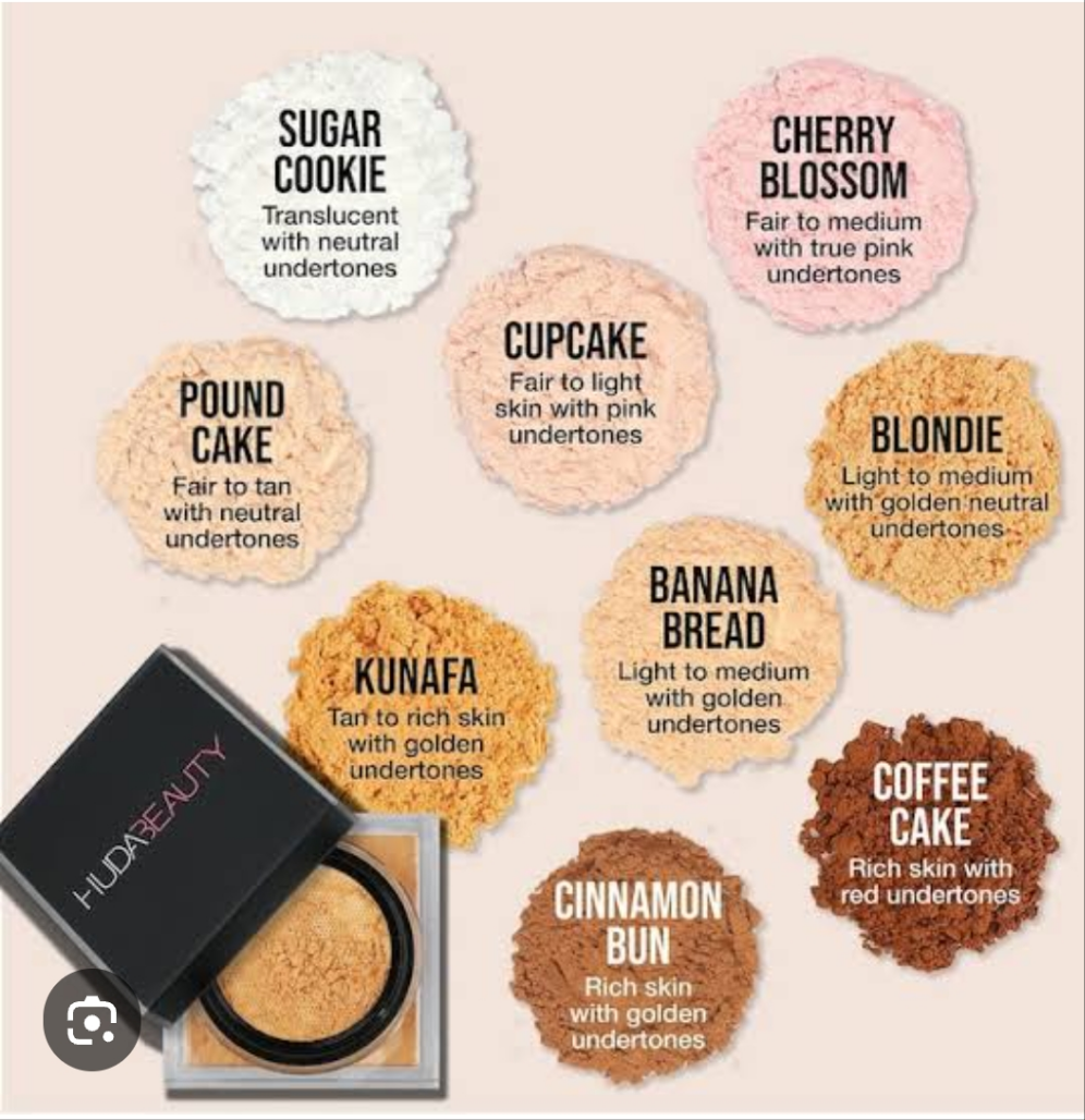 Huda beauty loose powder full size