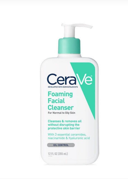 Cerave foaming facial cleanser 8 oz