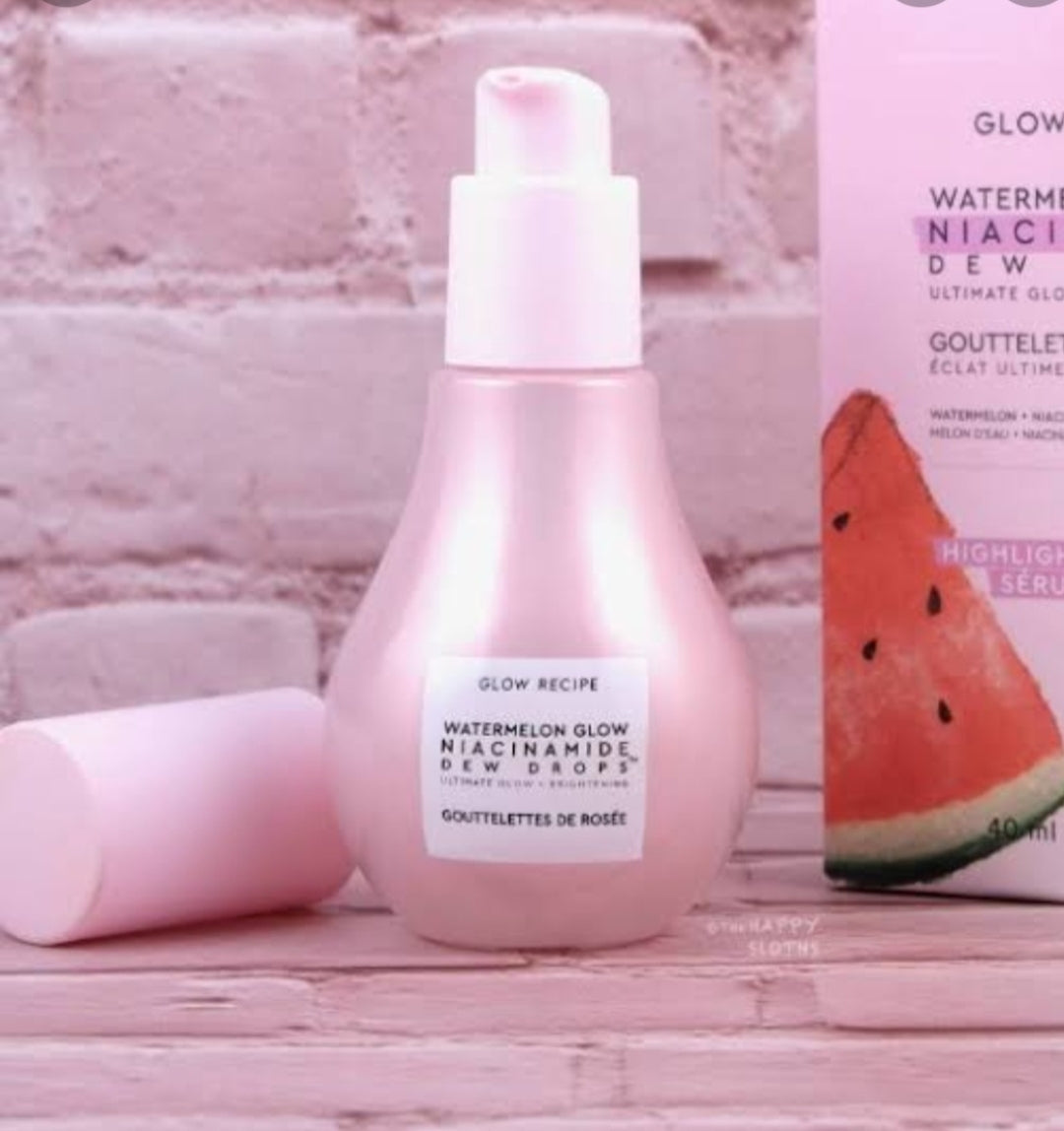 Glow recepie niacinamide glow watermelon serum dew drops 40ml with box