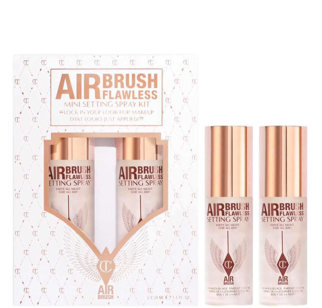 Charlotte Tilbury
Mini Airbrush Flawless Setting Spray Duo Set