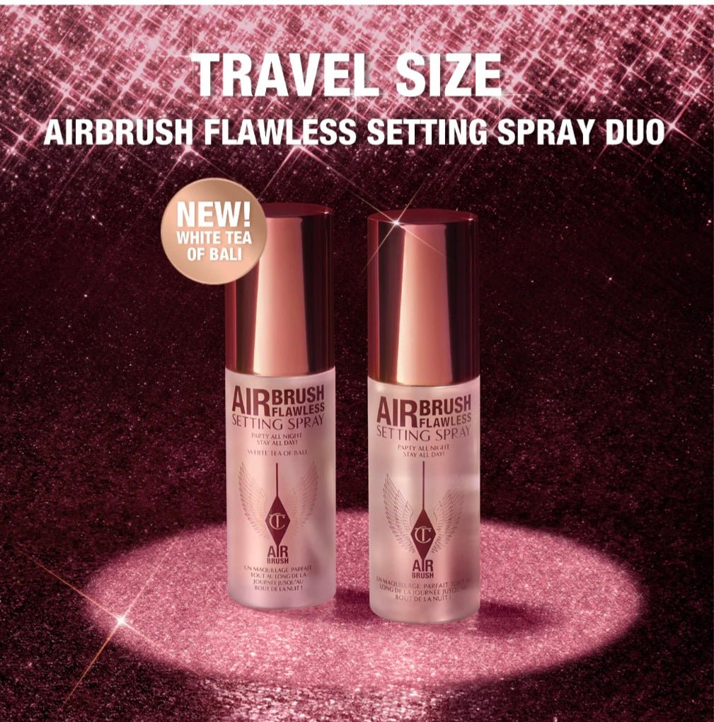 Charlotte Tilbury
Mini Airbrush Flawless Setting Spray Duo Set