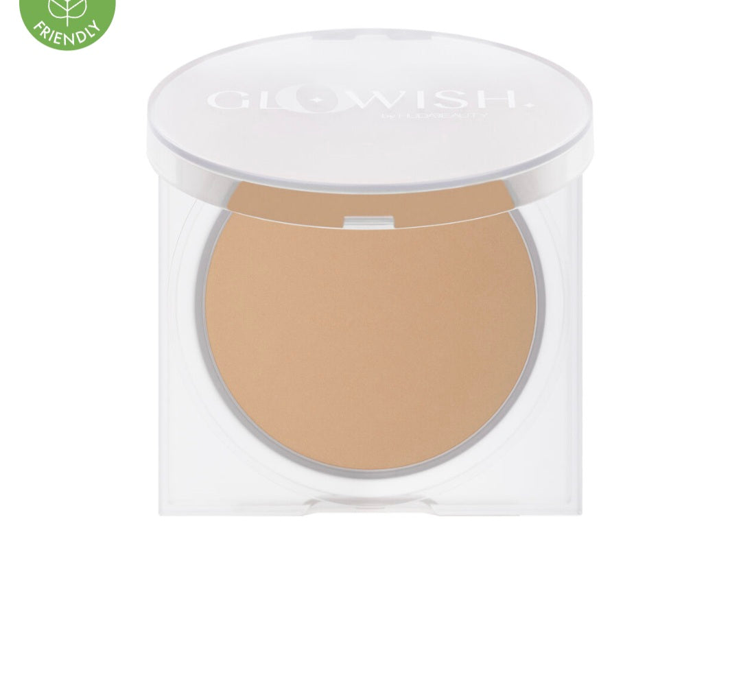 Glowish luminous pressed powder