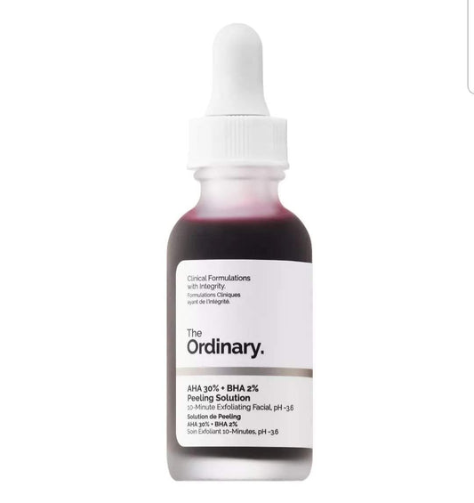The ordinary peeling solution