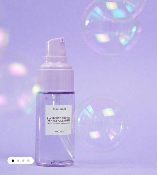 Glow recepie blueberry bounce gentle cleanser 30ml