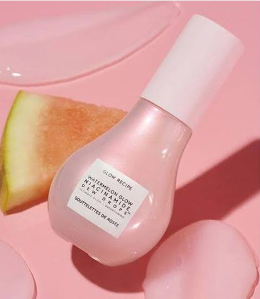 Glow recepie niacinamide glow watermelon serum dew drops 40ml widout box