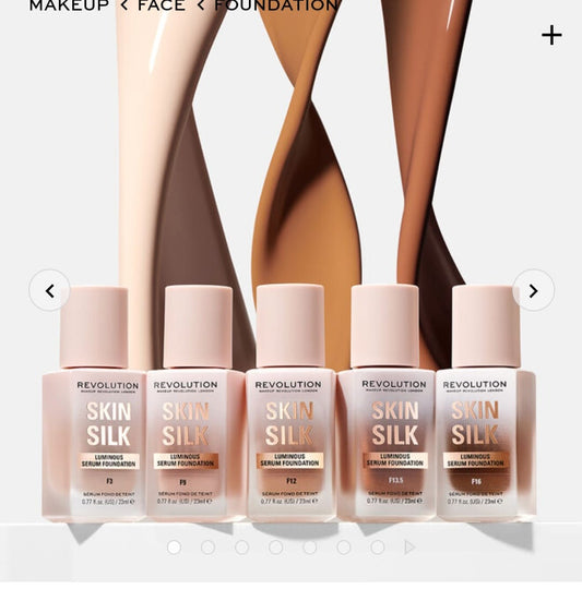 Makeup revolution skin silk luminous foundation serum