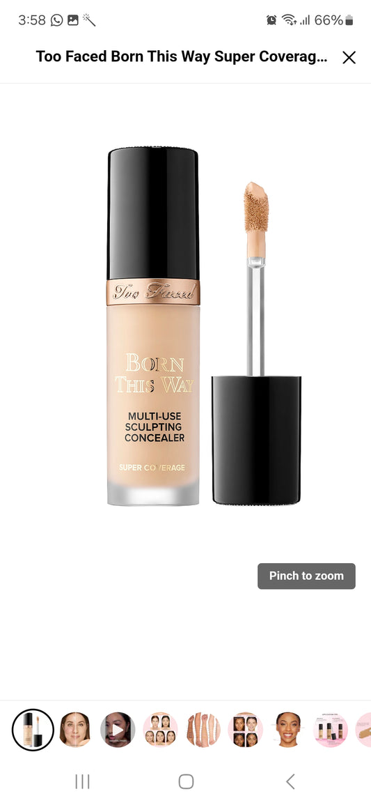 Too faced Born this way  concealer